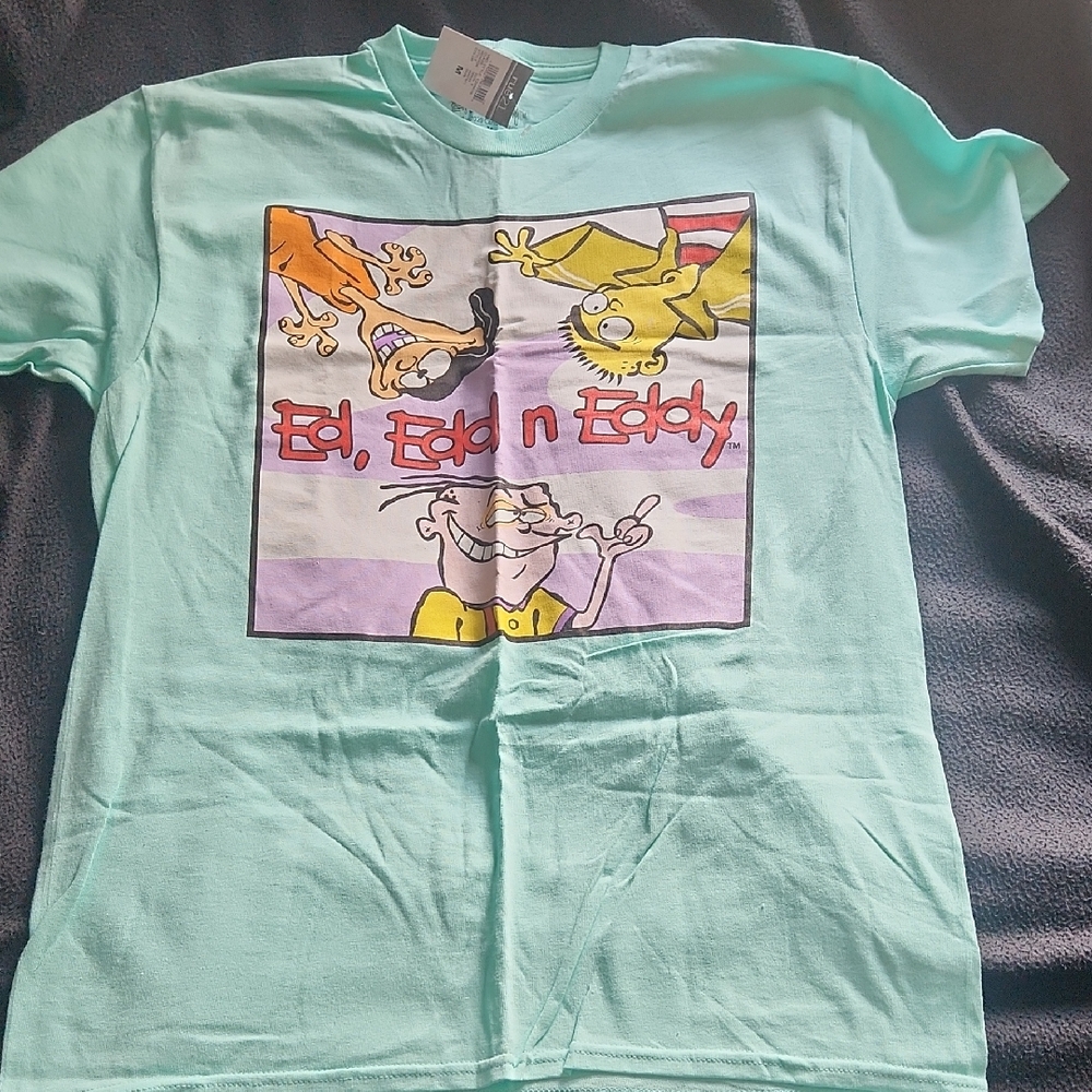 Ed, Edd n Eddy T-Shirt - Mint Green - Medium